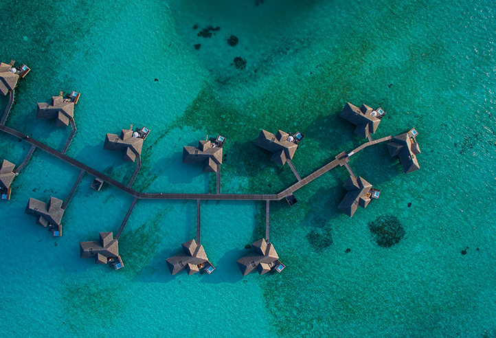 Maldives from the air